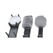 Emuca Portapiatti Orderbox per cassetto, 90x470 mm, Grigio antracite, Alluminio e Tecnoplastica