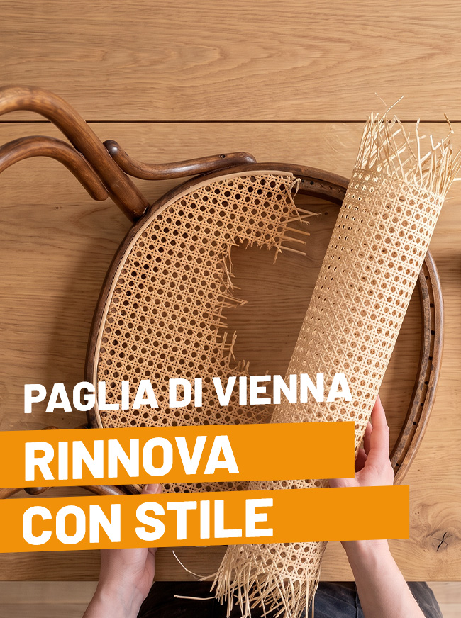 Paglia di Vienna naturale per impagliare sedie 