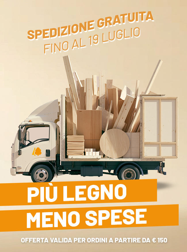 Spedizione Gratuita fino al 19 luglio 2026
