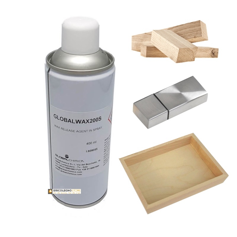 Distaccante Global Wax spray 200S per Resine Epossidiche, Poliuretaniche ed Acriliche