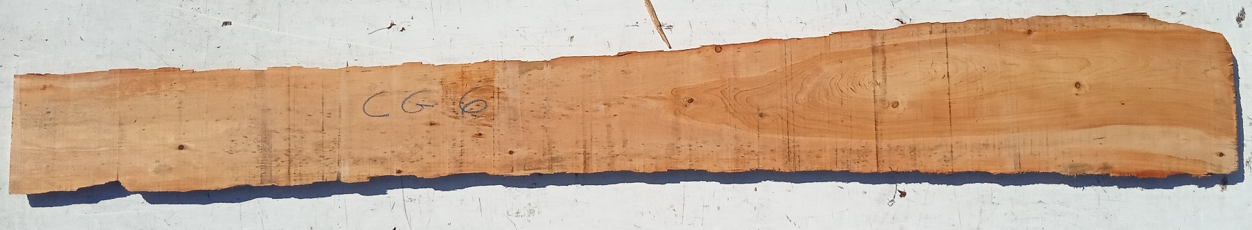 Tavola Legno di Cedro del Libano Non Refilato Grezzo mm 30 x 230 x 2500