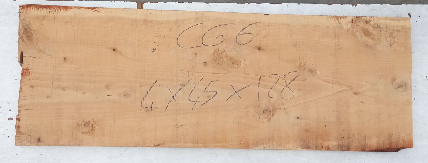 Tavola di Cedro Grezza - Spessore 40 mm – wood4you