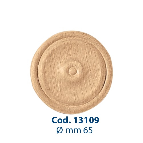 Fregio legno pressato ø mm 65 cod. 13109