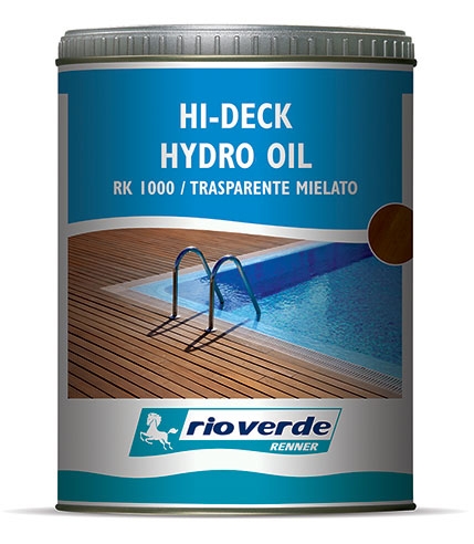 Hi-Deck Hydro Oil per decking da 0,750 lt Renner Rio Verde