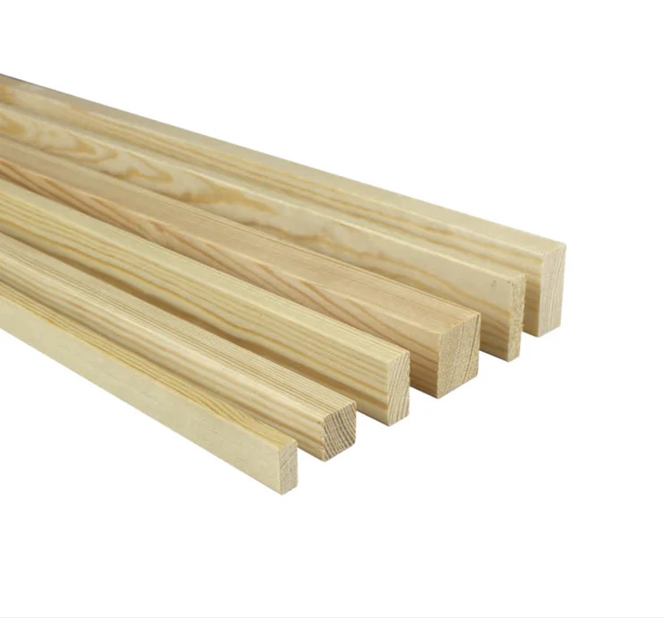 Doghe in legno da costruzione, listelli in legno svariato, decorazione per  tetti e modellismo (20 x 40 mm/100 cm) : : Casa e cucina