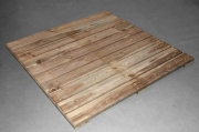 Mattonella cm 100x100x3,8 - Pavimentazioni in legno - Losa Esterni da vivere