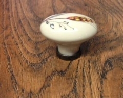 Pomolo porcellana ovale 25 mm x 34 mm