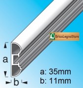 alfer-profilo-coaxis-alluminio-misure