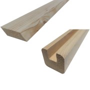 Frangivista Premium in legno massello di Abete componibile