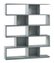 Sarmog Libreria modulare h178 l150 kit  cod. Db325k Cemento Cemento