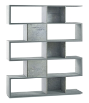 Sarmog Libreria modulare h178 l150 kit  cod. Db325k Cemento Cemento