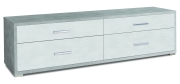Sarmog Mobile 4 cassetti kit cod. Db805k Cemento Ossido bianco