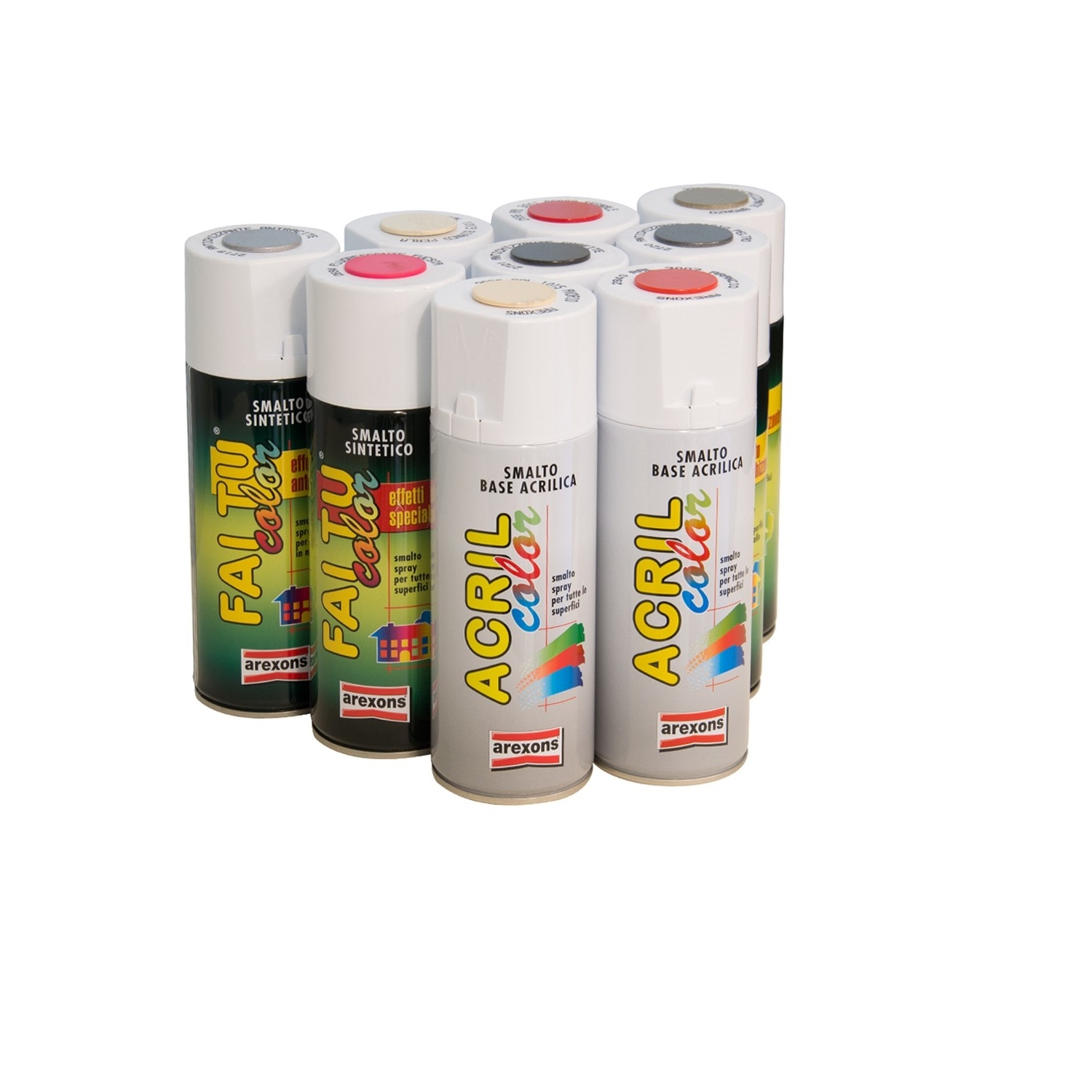 Bomboletta Vernice Spray Colore Acrilico 400 ml Arexons