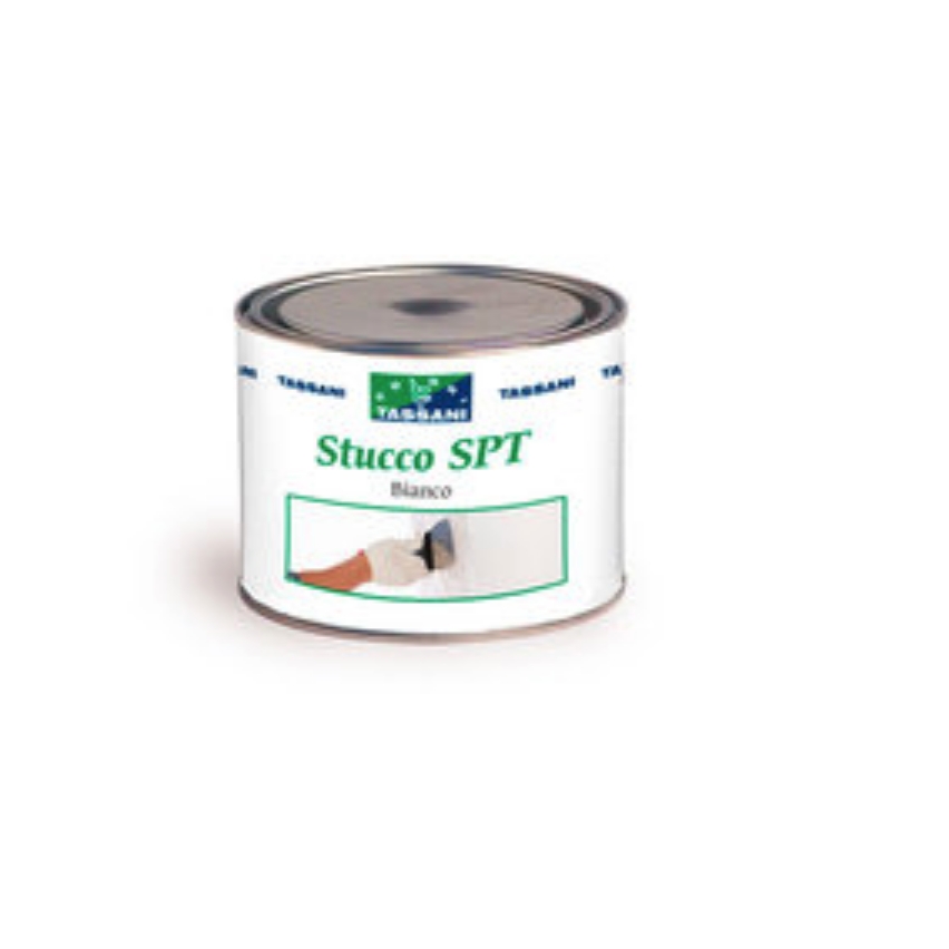 Stucco Sintetico a Solvente Bianco per Legno Esterno ml.500 Tassani