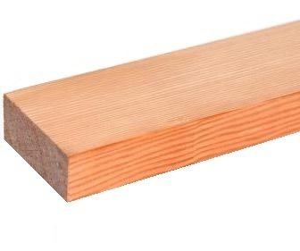 Listello legno di Douglas piallato mm 40 x 70 x 2800