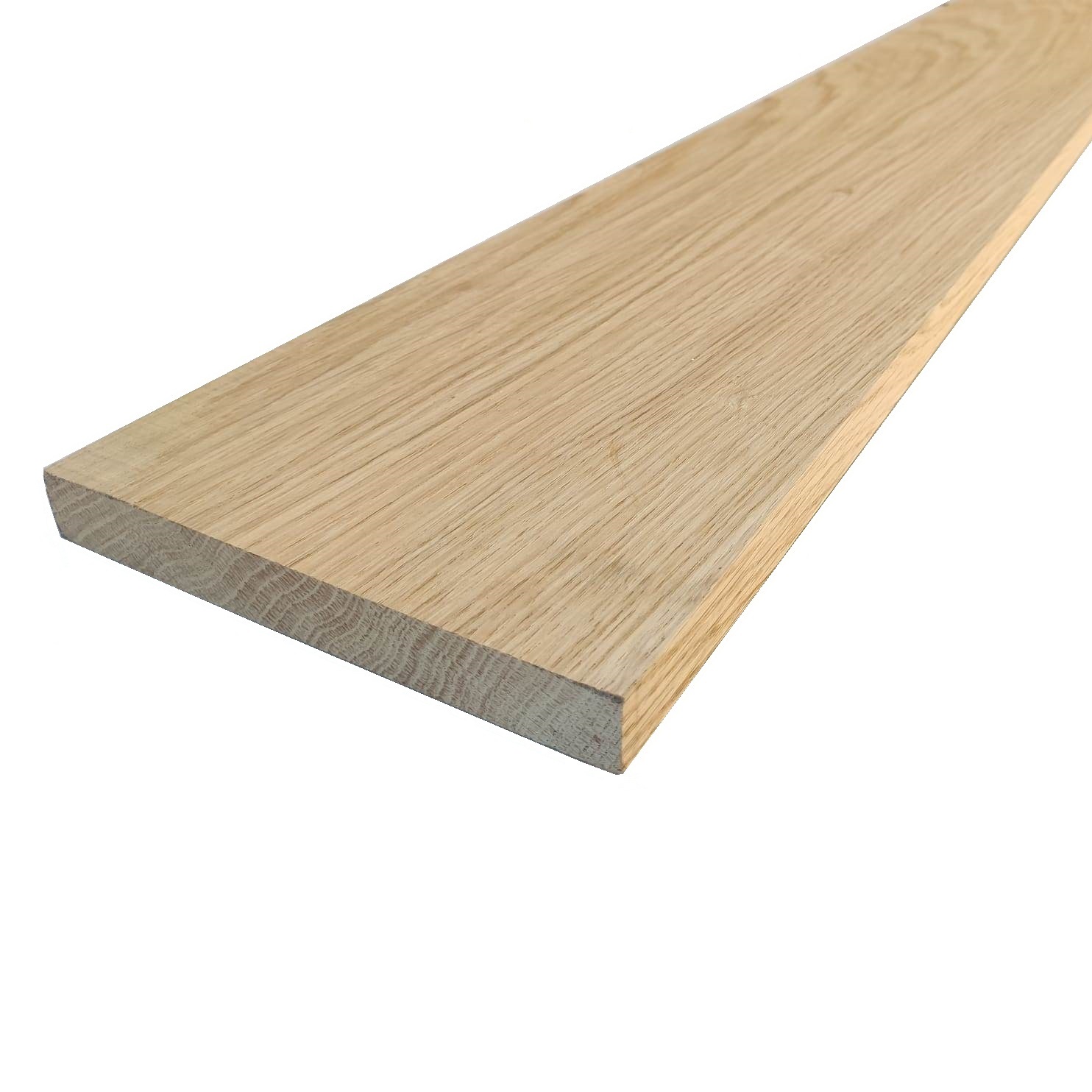 Tavole legno di Rovere Piallato: Tavola legno di Rovere Americano Bianco  Refilato Piallato mm 21 x 130 x 2350