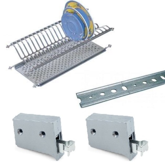 Scolapiatti, Barre e Attaccaglie Reggipensili