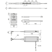 Emuca Kit striscia LED Neonlynx H 12x5 per cucina, Lunghezza 5.000mm, Luce Bianco naturale 4.000K, Sensore switch di pro
