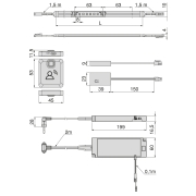 Emuca Kit striscia LED Neonlynx V 4x10 per armadio, Lunghezza 5.000mm, Luce Bianco calda 2.700K, Sensore di movimento RF