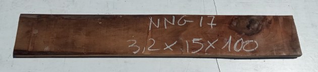 Tavola in legno di Noce Nazionale grezzo non refilato