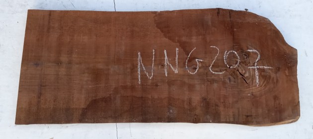 Tavola in legno di Noce Nazionale grezzo non refilato