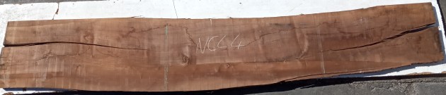 Tavola in legno di Noce Canaletto grezzo non refilato