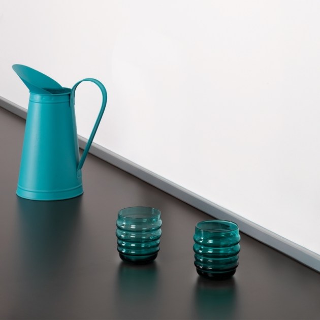 Emuca Alzatina rettangolare per cucina Miniline con accessori per installazione., 2,35 m, Anodizzato satinato