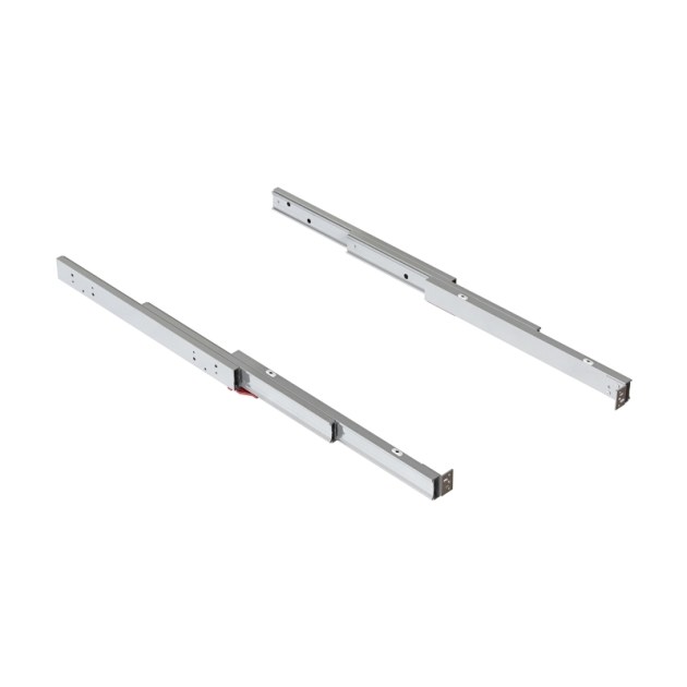 Emuca Guide per tavolo allungabile Shot, Champagne anodizzato, Alluminio