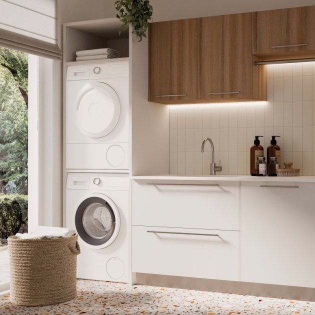 Emuca Lotto di 10 maniglie per mobili Orlando, L136mm, interasse 96mm, Acciaio, Nichel satinato