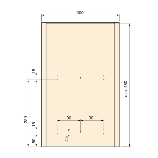 Emuca Pattumiera per differenziata Recycle da cucina, 35 L, fissaggio sul fondo ed estrazione manuale, Tecnoplastica grigio antracite