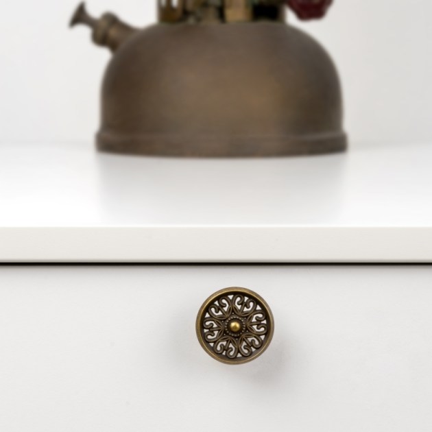 Emuca Pomolo per mobile, Zama, Bronzato, 25 u.