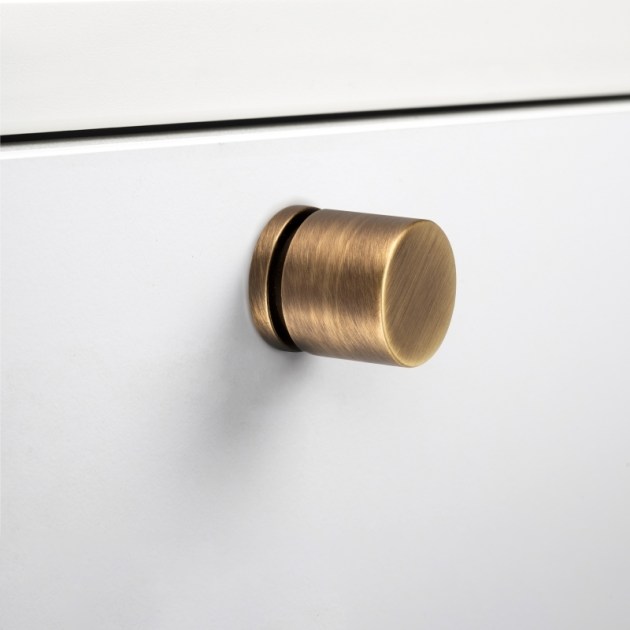 Emuca Pomolo per mobile, Zama,Oro antico, 20 u.