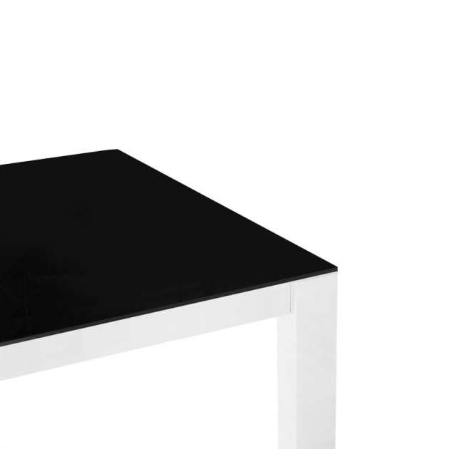 Emuca Set di 2 meccanismi di sollevamento per tavolini, Verniciato nero, Acciaio