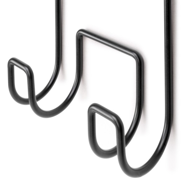 Emuca Supporto per ferro e asse da stiro per lavanderia, Acciaio, Grigio antracite