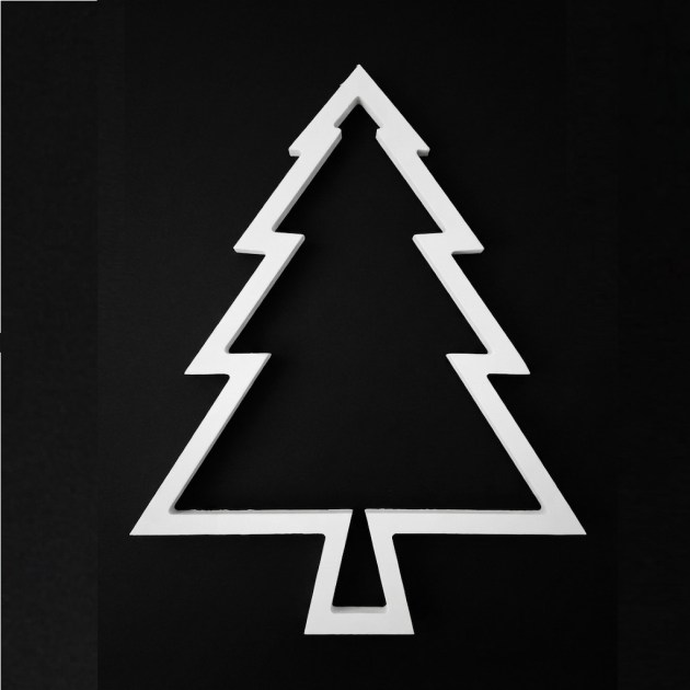 Telaio per Luminaria Sag. 41 H 590 x L 470 mm - Albero di Natale