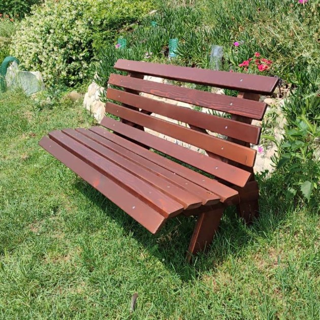 Panchina Da Giardino Con Schienale mod. Elice
