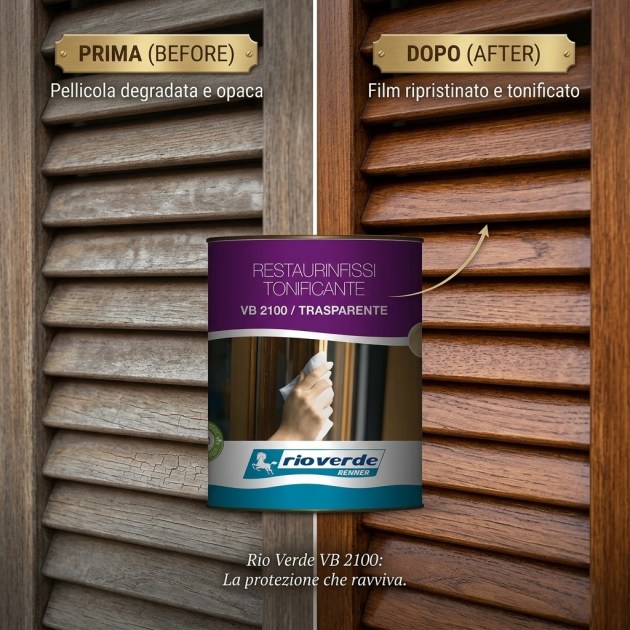 Restaura Infissi Tonificante Ravvivante VB 2100 Rio Verde Renner
