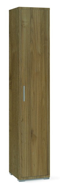 Sarmog Colonna 1 anta h199 l38 kit cod. Db384k Noce stelvio Noce stelvio