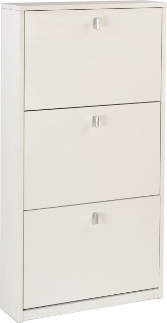 Sarmog Scarpiera 3 ante p18 kit cod. Sk553k Bianco fiammato Bianco fiammato