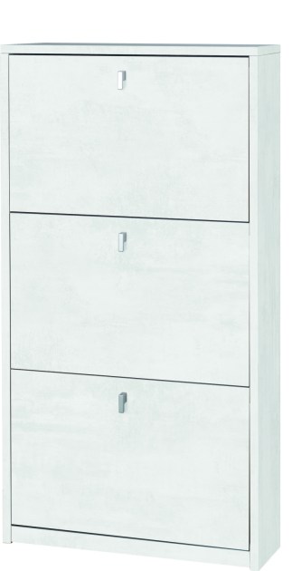 Sarmog Scarpiera 3 ante p18 kit cod. Sk553k Ossido bianco Ossido bianco