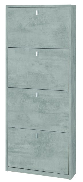 Sarmog Scarpiera 4 ante p18 kit cod. Sk554k Cemento Cemento