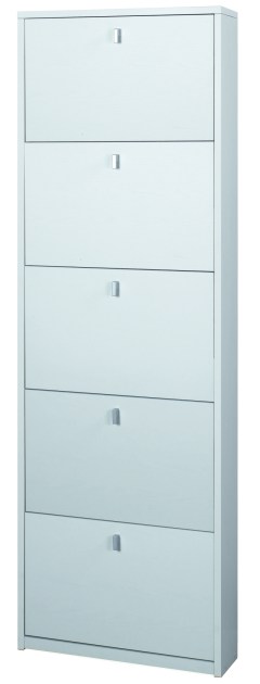 Sarmog Scarpiera 5 ante p18 kit cod. Sk555k Bianco fiammato Bianco fiammato