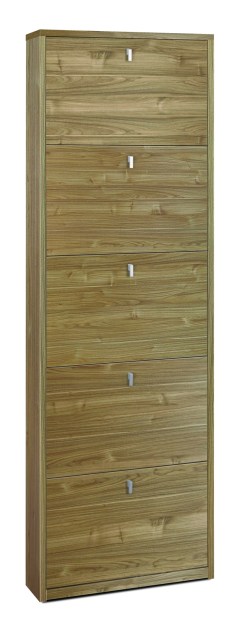 Sarmog Scarpiera 5 ante p18 kit cod. Sk555k Noce stelvio Noce stelvio