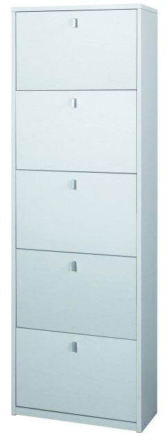 Sarmog Scarpiera 5 ante p29 kit cod. Sk565k Bianco fiammato Bianco fiammato