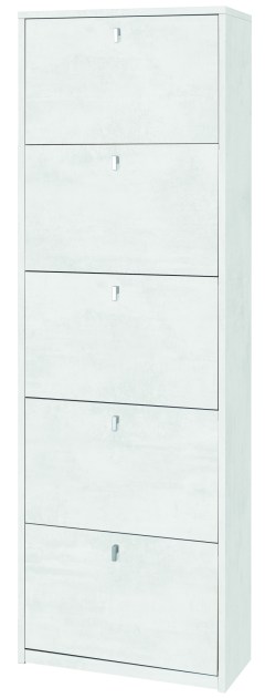 Sarmog Scarpiera 5 ante p29 kit cod. Sk565k Ossido bianco Ossido bianco