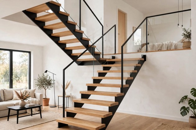 Gradino in Legno di Rovere dimensioni standard e su misura
