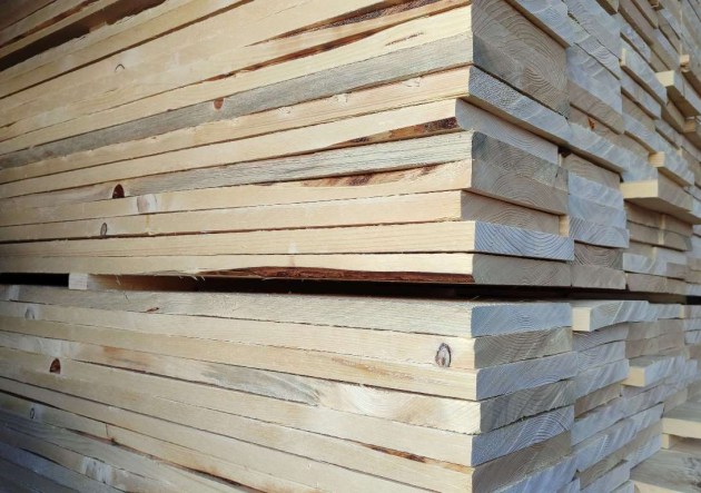 Listello Tavola Abete Grezzo 25 x 100 x 3000 mm