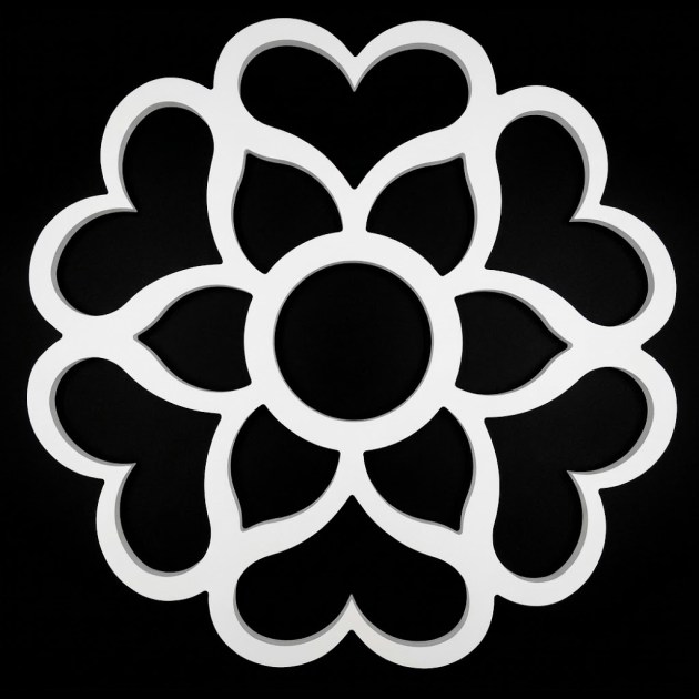Telaio per Luminaria Sag. 46 Diametro mm 590 - Bricolegnostore