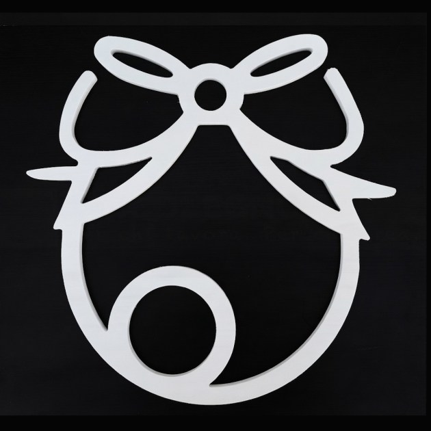 Telaio per Luminaria H 590 x L 590 mm Sag. 31 - Palla di Natale