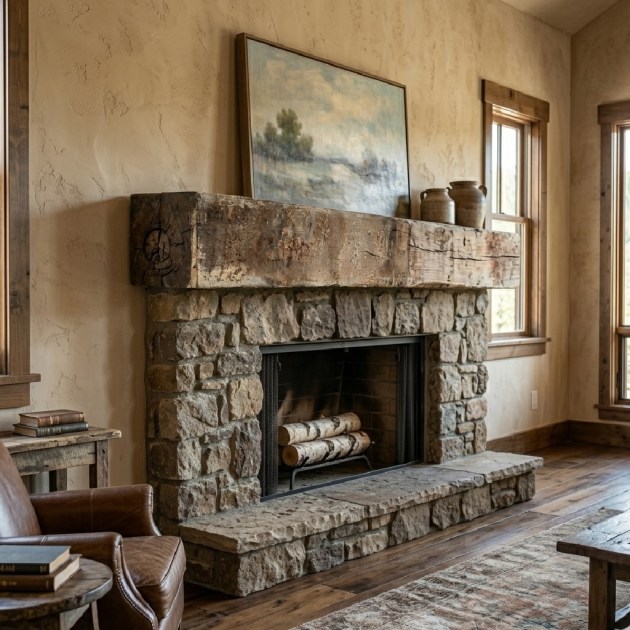 Trave in Legno di Movingui Grezzo